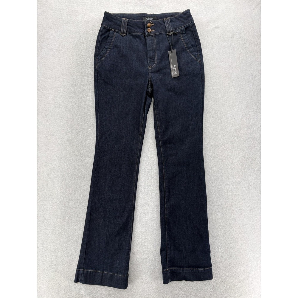 D. Jeans New York High Rise Bootcut Jeans Womens 6 Blue Rinse Stretch Denim NWT